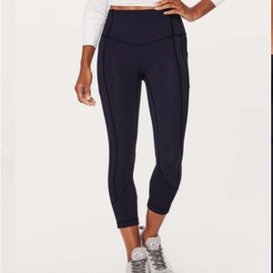 LULULEMON All The Right Places Crop ll *23 Midnight Navy